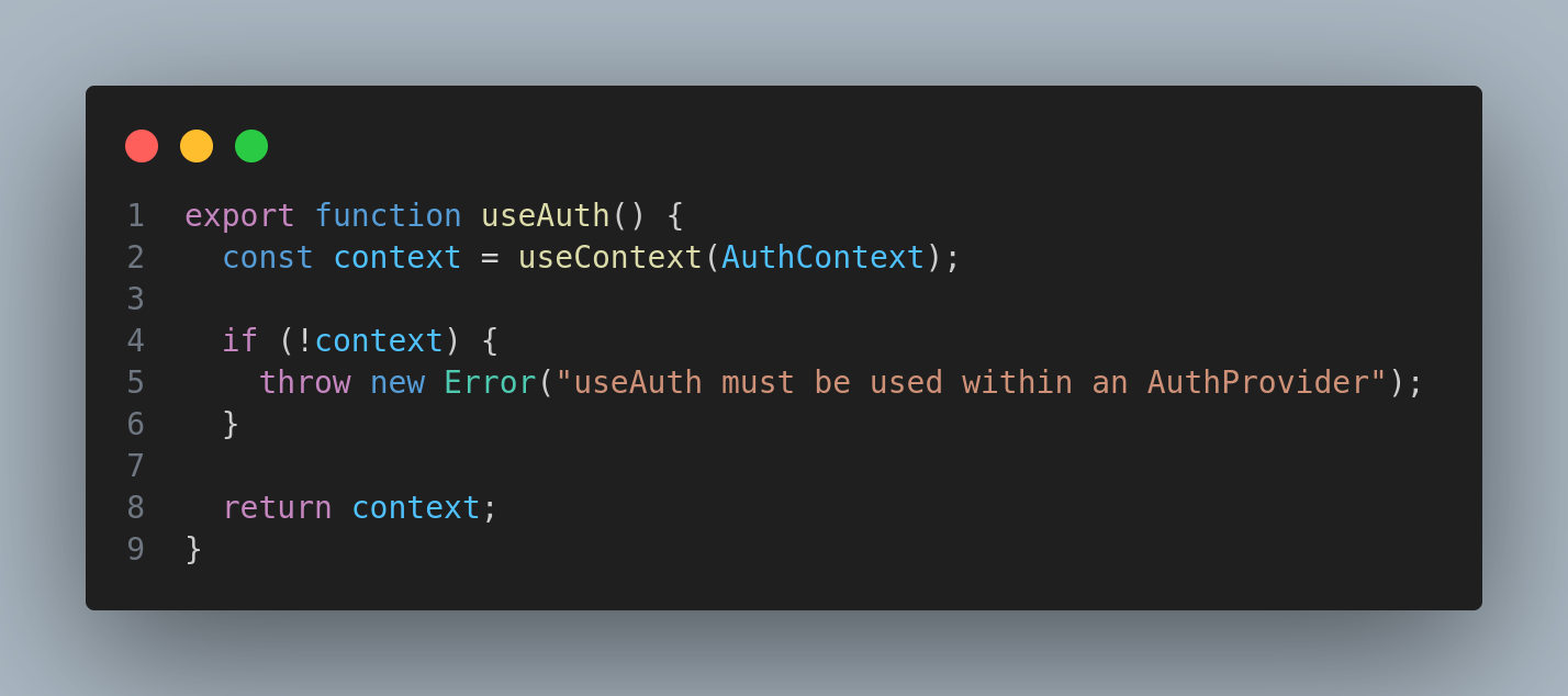 useAuth